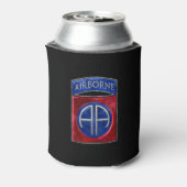 im Flugzeug Fort Bragg Black Can Cooler Dosenkühler (Kanne Rückseite)