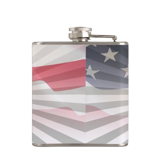 im Flugzeug Geschäftsbereich "Dagger" Flachmann (Rückseite)