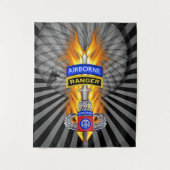 im Flugzeug Geschäftsbereich "Im Flugzeug ganz nac Wandteppich (Vorderseite)