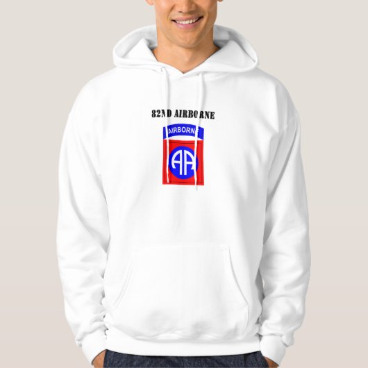 Im Flugzeug Hoodie (Vorderseite)
