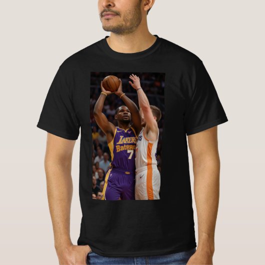 Im Flugzeug Hoops: Hochfliegender Basketball-T - S T-Shirt (Vorderseite)