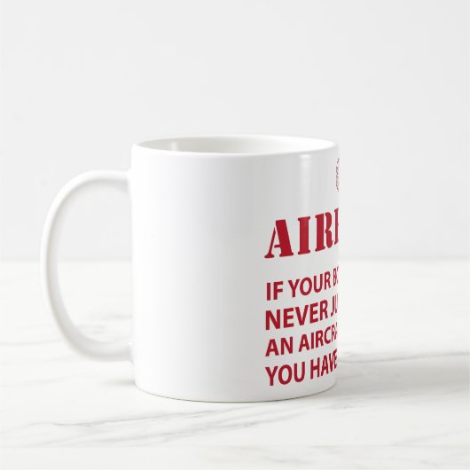 IM FLUGZEUG KAFFEETASSE (Links)