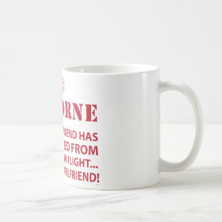 IM FLUGZEUG KAFFEETASSE