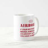 IM FLUGZEUG KAFFEETASSE (VorderseiteRechts)