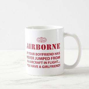 IM FLUGZEUG KAFFEETASSE