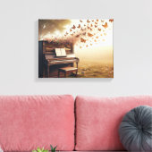 IM FLUGZEUG LEINWANDDRUCK (Insitu (Wohnzimmer))