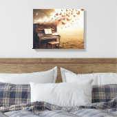 IM FLUGZEUG LEINWANDDRUCK (Insitu (Schlafzimmer))