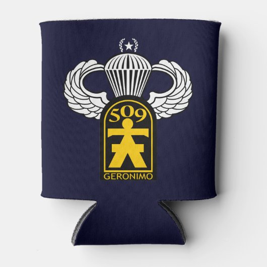 im Flugzeug mit Jump Wings Dosenkühler (Vorderseite)