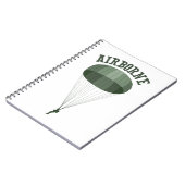 Im Flugzeug Notizblock (Linke Seite)