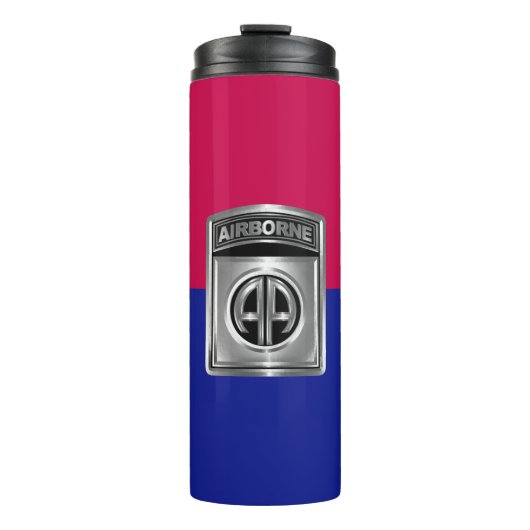 im Flugzeug Patch der 82. Division Thermosbecher (Vorderseite)