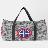 im Flugzeug personalisierbare urbane Camouflage Duffle Bag (Vorderseite)