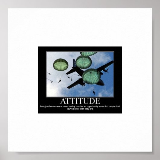 im Flugzeug Poster (Vorne)