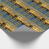 im Flugzeug Ranger der Armee für das Anfeuern von Geschenkpapier (Ecke)