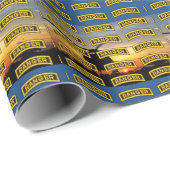 im Flugzeug Ranger der Armee für das Anfeuern von Geschenkpapier (Rolleneckpunkt)