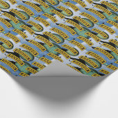 Im Flugzeug Ranger der Armee für das Anpfiff Geschenkpapier (Ecke)