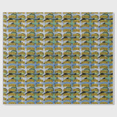 Im Flugzeug Ranger der Armee für das Anpfiff Geschenkpapier (Flach)