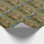 Im Flugzeug Ranger der Armee für das Anpfiff Geschenkpapier (Ecke)