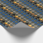 Im Flugzeug Ranger der Armee für das Anpfiff Geschenkpapier (Ecke)