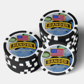 im Flugzeug Ranger der Armee Poker Chips (Stapel)