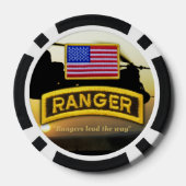 im Flugzeug Ranger der Armee Poker Chips (Rückseite)