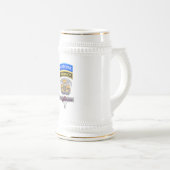 Im Flugzeug Ranger Master Flaming Parachutist Flüg Bierglas (VorderseiteRechts)