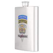 Im Flugzeug Ranger Master Flaming Parachutist Flüg Flachmann (Links)