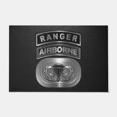 Im Flugzeug Ranger Paratrooper Fußmatte (Vorderseite)