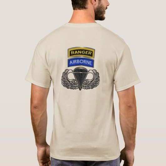 Im Flugzeug Ranger T-Shirt (Rückseite)