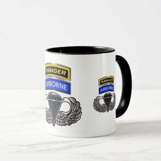 Im Flugzeug Ranger Tasse (VorderseiteRechts)