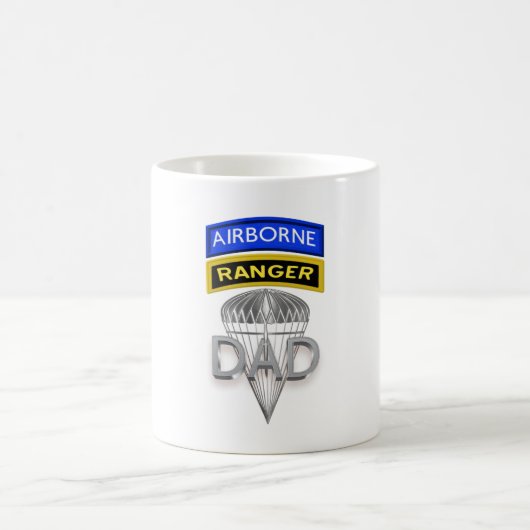 Im Flugzeug Ranger Vater Kaffeetasse (Mittel)