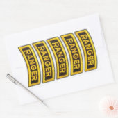 Im Flugzeug Rangers Veterans Vets LRRP Rechteckiger Aufkleber (Umschlag)