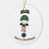 Im Flugzeug Santa Santa Santa Santa Santa Keramikornament (Links)