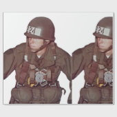 Im Flugzeug Schleifpapier Geschenkpapier (Flach)