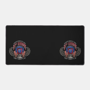 im Flugzeug Schwarzschreibmatte Schreibtischunterlage