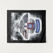 im Flugzeug Sprengstoffauslegung Wandteppich (Vorderseite (Horizontal))