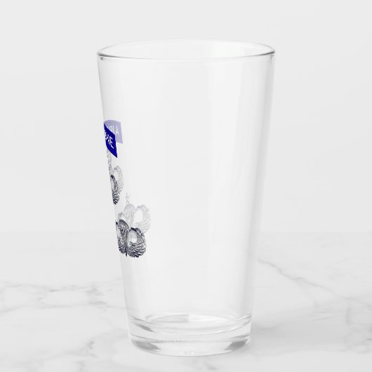 Im Flugzeug Tab & Paratrooper-Jump-Wings Glas (Links)