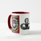 Im Flugzeug Tasse Charlien von Joe (Vorderseite Links)