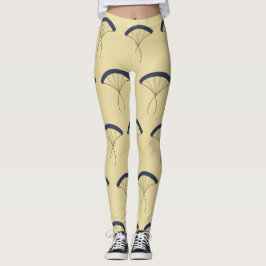 Im Flugzeug Traumflug: Windflüster Leggings