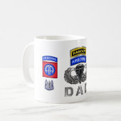 im Flugzeug Vater 82. Ranger Kaffeetasse (Vorderseite Links)