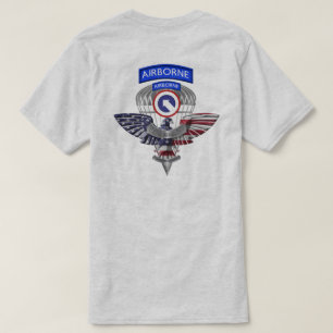 im Flugzeug Veteran für den 1. Korps-Support T-Shirt