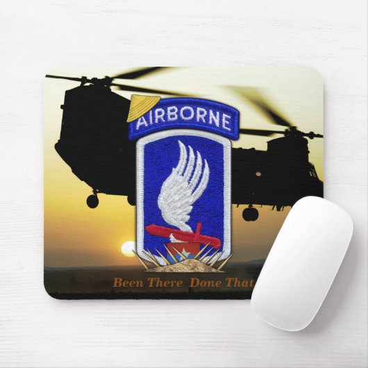 im Flugzeug vietnam Kriegsvets Mousepad (Mit Mouse)