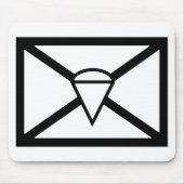 IM FLUGZEUG ZEICHEN MOUSEPAD (Vorne)