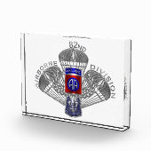 im Flugzeug Zollformalitäten der 82. Division Fotoblock (Rechts)