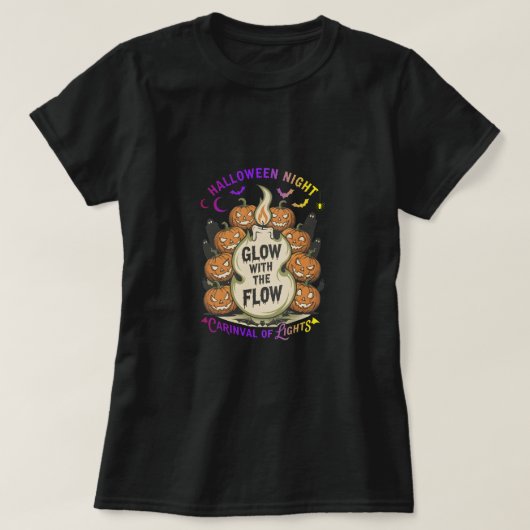 Im Fluss erstrahlen T-Shirt (Design vorne)