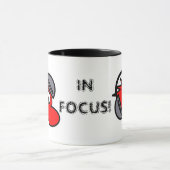 IM FOKUS! Kopfhörer Typ Keramik Tasse (Zentrum)