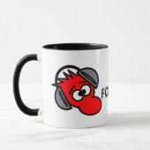 IM FOKUS! Kopfhörer Typ Keramik Tasse (Links)