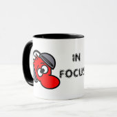 IM FOKUS! Kopfhörer Typ Keramik Tasse (Vorderseite Links)