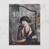 Im Freien von Paris Vintag Postkarte (Vorderseite)
