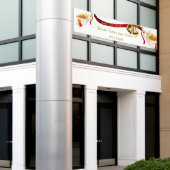 Im Freien Weihnachtsbanner des Gottes Banner (Äußeres Gebäude)