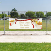 Im Freien Weihnachtsbanner - König der Könige Banner (Insitu)